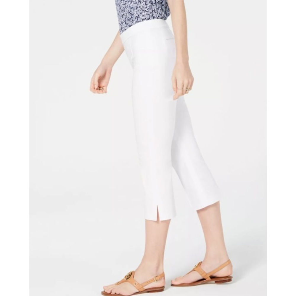 Seamed Pull On Capri - Picture 3 of 9